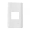 Ổ sạc USB 2.1A đơn Schneider 8431USB_WE size S 63 Mặt cho MCB 2 cực