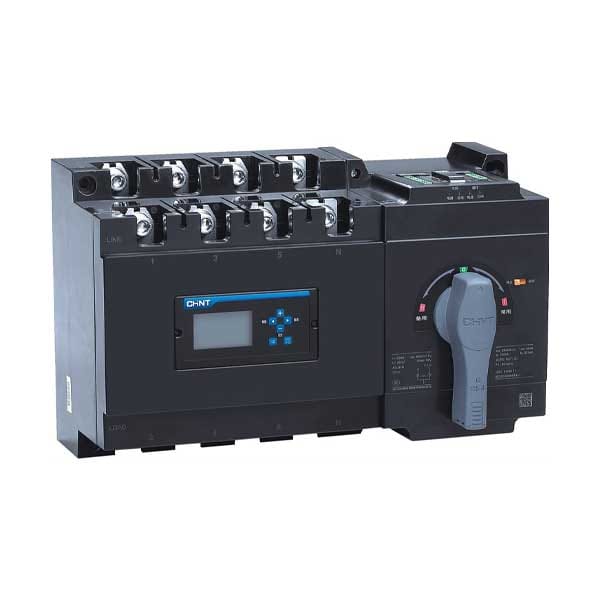 Bộ chuyển đổi nguồn ATS Chint NXZ-250/4B 250A 10kA 4P 4 Bộ chuyển đổi nguồn ATS Chint NXZ-250/4B 250A 10kA 4P