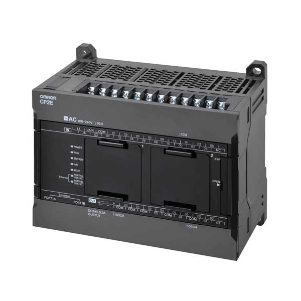 PLC Omron CP2E-N30DR-D (18 In / 12 Out Relay) 2 PLC Omron CP2E-N30DR-D (18 In / 12 Out Relay)