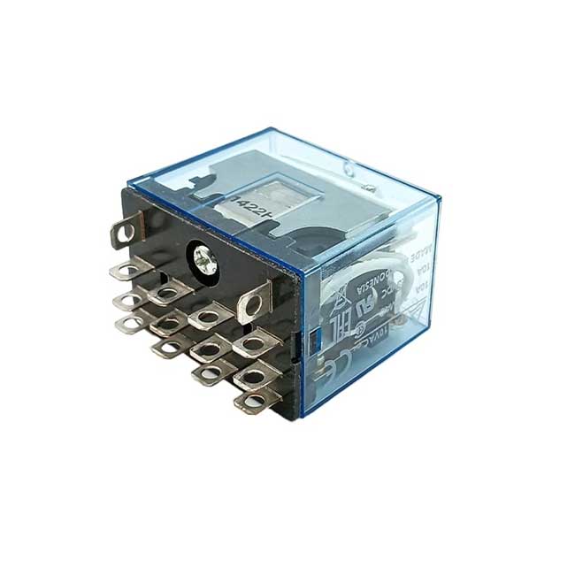 Relay trung gian Omron LY4N-J DC24 (14 chân dẹp lớn) 1 Relay trung gian Omron LY4N-J DC24 (14 chân dẹp lớn)