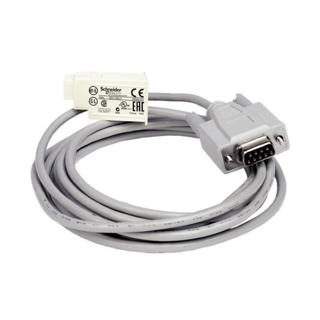 Cáp Zelio SUB-D 9-PIN PC 3M Schneider SR2CBL01 1 Cáp Zelio SUB-D 9-PIN PC 3M Schneider SR2CBL01