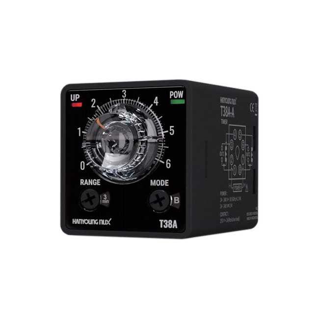 Rơ le thời gian (Timer) Hanyoung T38A-6N-A 4 Rơ le thời gian (Timer) Hanyoung T38A-6N-A