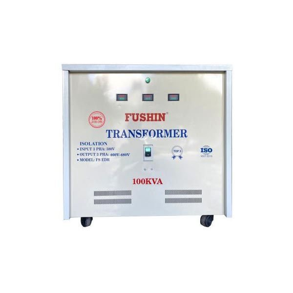 Biến áp cách ly 3 pha 380V ra 460-480V 100KVA (Dây Đồng) 2 Biến áp cách ly 3 pha 380V ra 460-480V 100KVA (Dây Đồng)