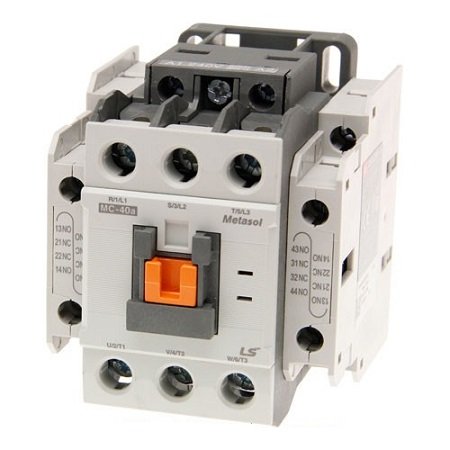 Contactor LS MC-40a 24VDC 40A 18.5kW 2NC+2NO 2 Contactor LS MC-40a 24VDC 40A 18.5kW 2NC+2NO