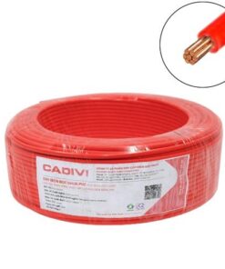 Dây cáp điện 1 lõi Cadivi CV/LF-4 mm2 (Đỏ) – 0.6/1KV