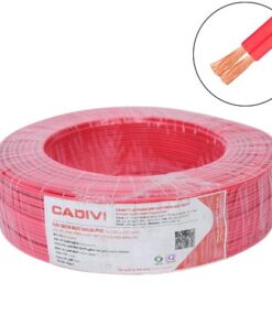 Dây điện đôi Cadivi VCmd/LF-2×1.5 mm2 (Đỏ) – 0.6/1KV