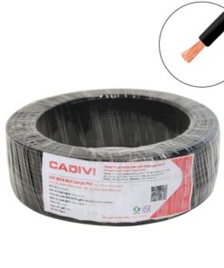 Dây điện đơn mềm Cadivi VCm-185 mm2 (Đen) – 0.6/1KV