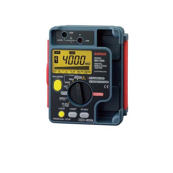 Máy đo điện trở cách điện Sanwa MG1000 (Số) 1 Máy đo điện trở cách điện Sanwa MG1000 (Số)