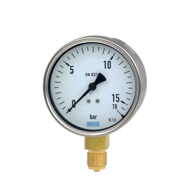 Đồng hồ đo áp suất Wika 212.20 1 Đồng hồ đo áp suất Wika 212.20