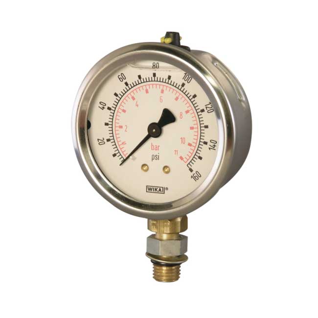 Đồng hồ đo áp suất Wika 212.53S 1 Đồng hồ đo áp suất Wika 212.53S