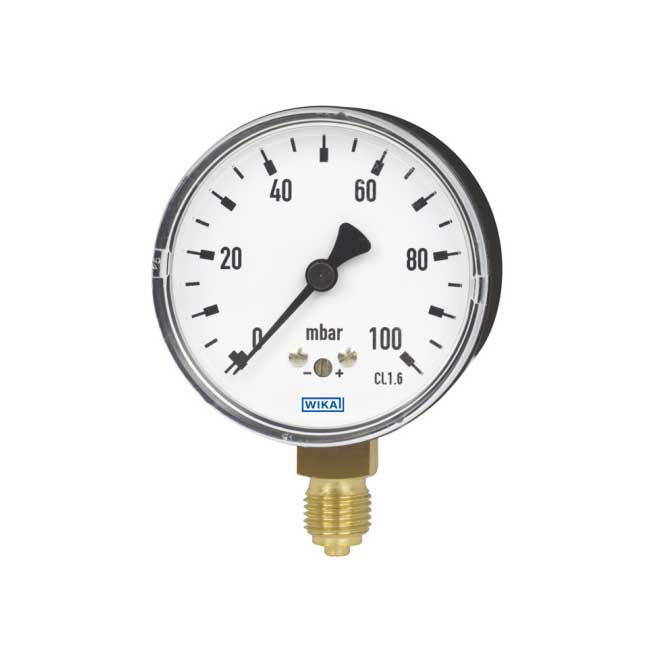 Đồng hồ đo áp suất Wika 611.10 1 Đồng hồ đo áp suất Wika 611.10
