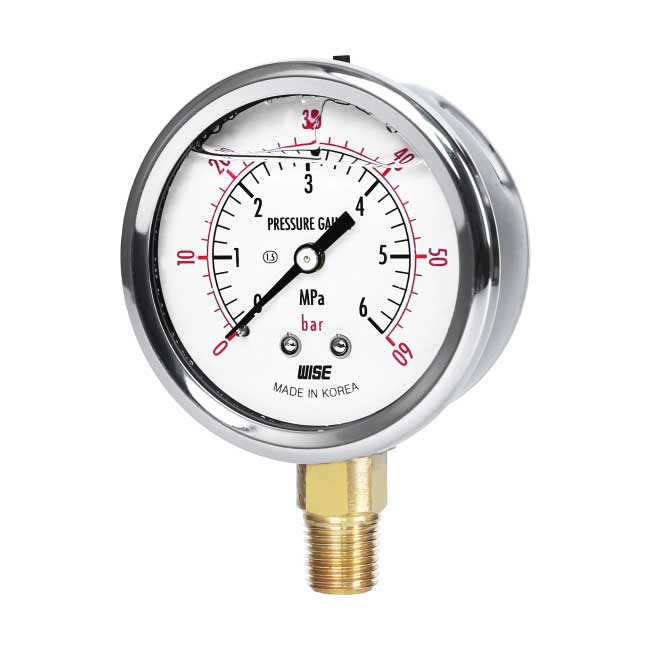 Đồng hồ đo áp suất Wise P254 1 Đồng hồ đo áp suất Wise P254
