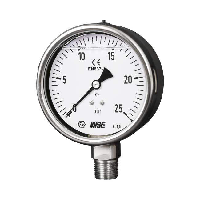 Đồng hồ đo áp suất Wise P258 1 Đồng hồ đo áp suất Wise P258