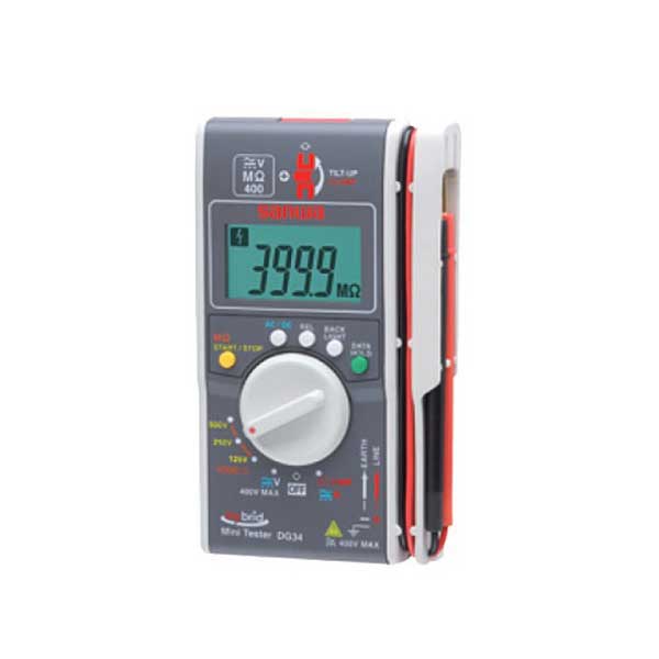 Thiết bị đo cách điện và đo dòng Sanwa DG34a 1 Thiết bị đo cách điện và đo dòng Sanwa DG34a
