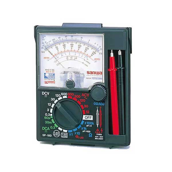 Đồng hồ vạn năng chỉ thị kim Sanwa SP-18D 1 Đồng hồ vạn năng chỉ thị kim Sanwa SP-18D