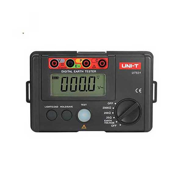 Máy đo điện trở đất Uni-T UT521 (2000Ω/200V) 1 Máy đo điện trở đất Uni-T UT521 (2000Ω/200V)