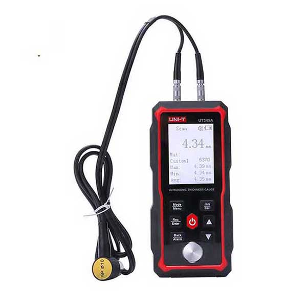 Máy đo độ dày vật liệu bằng siêu âm Uni-T UT345A (300mm) 1 Máy đo độ dày vật liệu bằng siêu âm Uni-T UT345A (300mm)