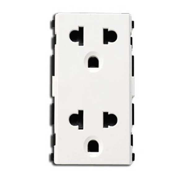Ổ cắm đôi 3 chấu F1426UEST2M_G19 16A 9 Ổ cắm đôi 3 chấu F1426UEST2M_G19 16A