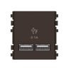 Lõi che cầu dao an toàn Schneider A8401SB_SZ_G19 53 Ổ sạc USB 2.1A đôi size M