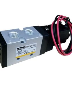 Van điện từ Parker PHS-520S-02-220V 5 cửa 2 vị trí, 1 Coil, Ren 13