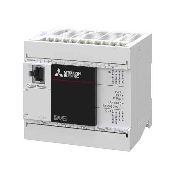 PLC Mitsubishi FX5S-30MT/DSS (16 In / 14 Out Transistor) 1 PLC Mitsubishi FX5S-30MT/DSS (16 In / 14 Out Transistor)