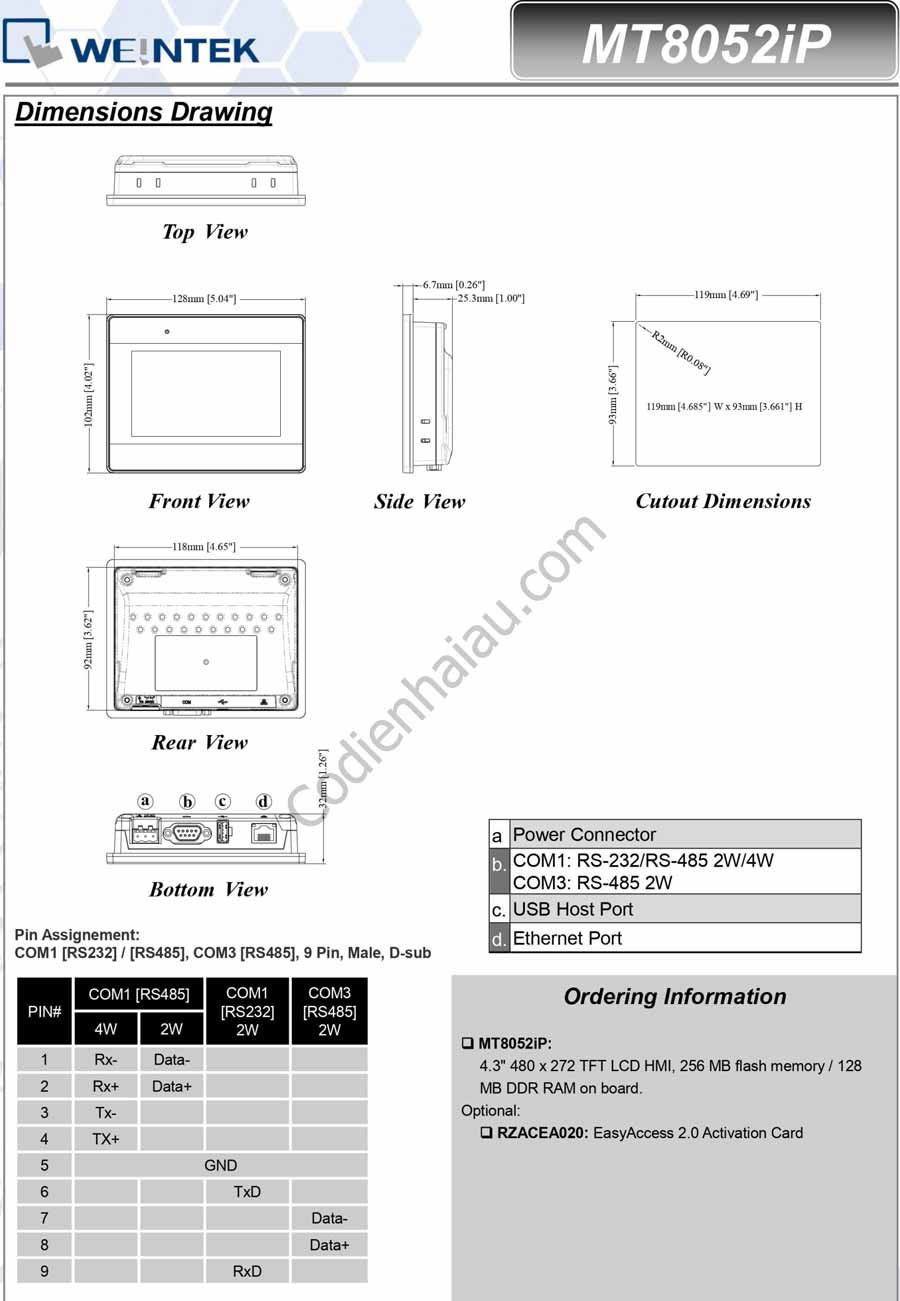 HMI Weintek MT8052iP 4.3 inch 24VDC 3 so-do-lap-dat-hmi-weintek-mt8052ip