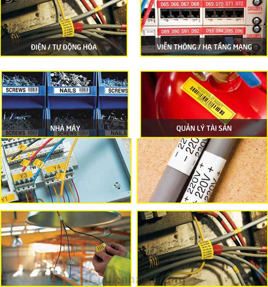 Máy in nhãn Brother PT-P700 3 ung-dung-may-in-nhan-brother-pt-p700