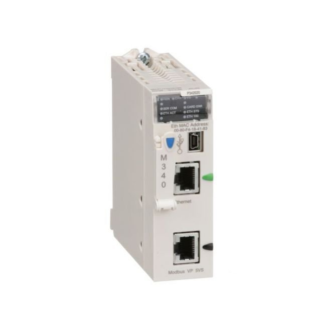 PLC Schneider M340 1024I/O BMXP342020 1 PLC Schneider M340 1024I/O BMXP342020