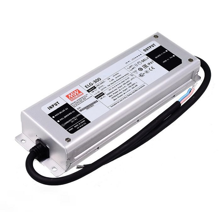 Bộ nguồn LED Meanwell ELG-300-24 (24V 300W 12.5A) 1 Bộ nguồn LED Meanwell ELG-300-24 (24V 300W 12.5A)