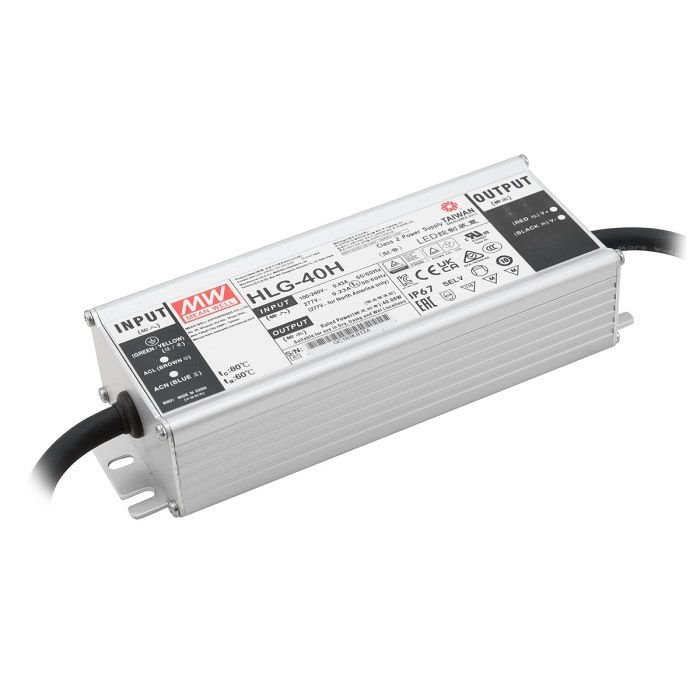 Bộ nguồn LED Meanwell HLG-40H-54B (40W 54V 0.75A) 1 Bộ nguồn LED Meanwell HLG-40H-54B (40W 54V 0.75A)