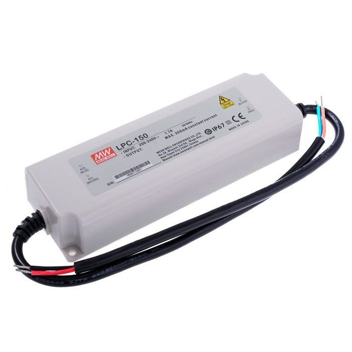 Bộ nguồn LED Meanwell LPC-150-1400 (54-108V 150W 1400mA) 1 Bộ nguồn LED Meanwell LPC-150-1400 (54-108V 150W 1400mA)