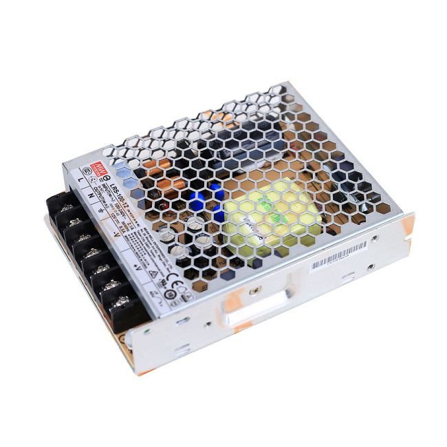 Bộ nguồn tổ ong Meanwell LRS-100-5 (100W 5V 18A) 1 Bộ nguồn tổ ong Meanwell LRS-100-5 (100W 5V 18A)