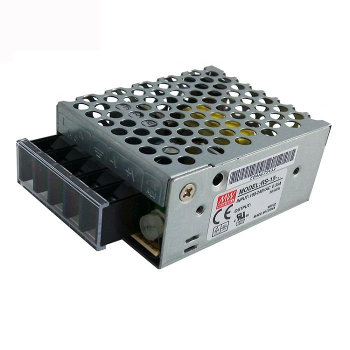 Bộ nguồn tổ ong Meanwell RS-15-12 (15W 12V 1.3A) 1 Bộ nguồn tổ ong Meanwell RS-15-12 (15W 12V 1.3A)
