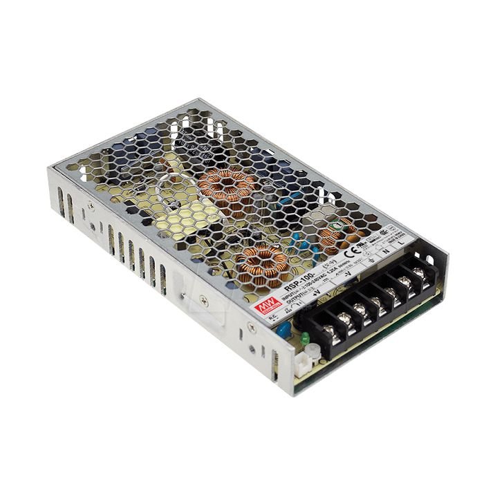 Bộ nguồn tổ ong Meanwell RSP-100-5 (100W 5V 20A) 1 Bộ nguồn tổ ong Meanwell RSP-100-5 (100W 5V 20A)