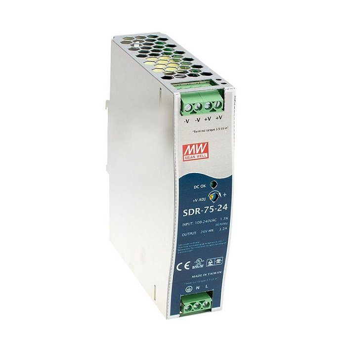 Bộ nguồn Meanwell SDR-75-48 (48V 75W 1.6A) 1 Bộ nguồn Meanwell SDR-75-48 (48V 75W 1.6A)
