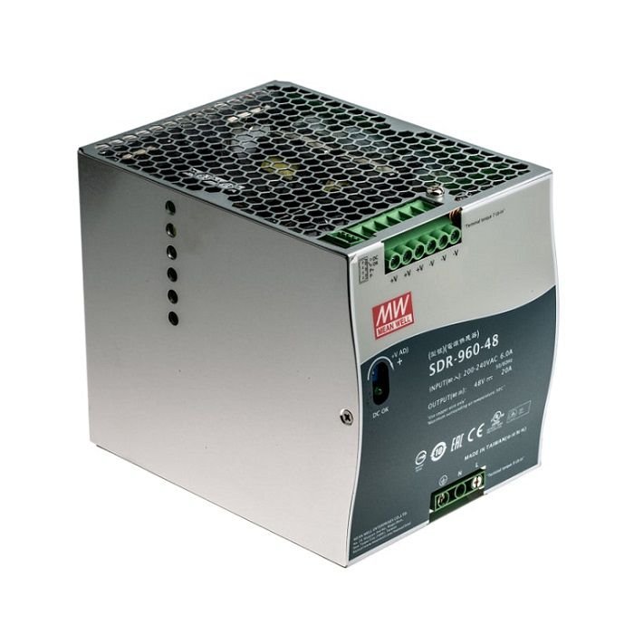 Bộ nguồn Meanwell SDR-960-48 (48V 960W 20A) 1 Bộ nguồn Meanwell SDR-960-48 (48V 960W 20A)