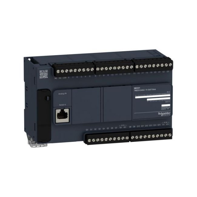 PLC Schneider M221 40IO TM221C40U 1 PLC Schneider M221 40IO TM221C40U