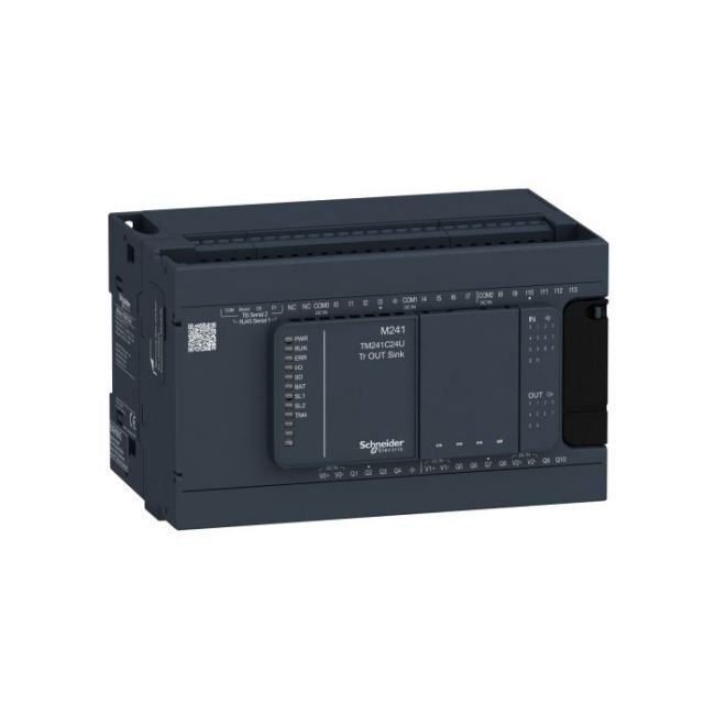 PLC Schneider M241 24IO TM241C24U 1 PLC Schneider M241 24IO TM241C24U